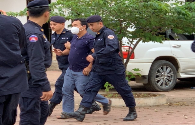 បញ្ជូនខ្លួនជនជាប់ចោទ ឈ្មោះសោម សមសក្តិ ទៅកាន់តុលាការខេត្តកំពង់ចាម