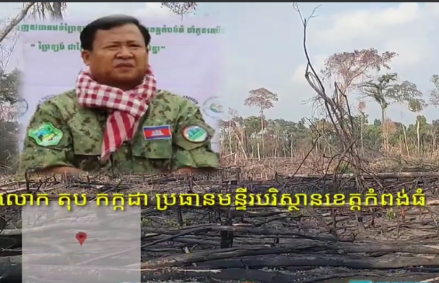 ដីព្រៃជាច្រើនហិតតា កំពុងរងការបំភ្លេចបំផ្លាញ ពីសំណាក់ពពួកក្រុមជនល្មេីស កាប់រានទន្រ្ទានយកដីបែងចែកគ្នាយ៉ាងអនាធិបតេយ្យ ស្ថិតនៅជិតស្នាក់ការបរិស្ថានច្រកតោល ខណៈពេលនេះមន្ទីរបរិស្ថាន ឆ្លេីយបដិសេធថា មិនស្ថិតនៅក្នុងដែនគ្រប់គ្រងរបស់