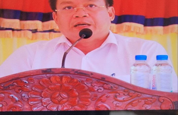 រូបសំណាក់សម្តេចព្រះសង្ឃរាជ ជួន ណាត ដែលជាសមិទ្ធផលថ្មី នៅបរិវេណវិទ្យាល័យហ៊ុន សែនមណ្ឌលគិរីត្រូវបានធ្វើពិធីអភិសេក ដើម្បីទុកជាកេរ្តិ៍មរតកសម្រាប់ប្រជាជាតិខ្មែរយេីង...!