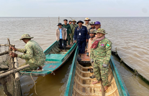 សកម្មភាពចុះបង្រ្កាបបទល្មើសនេសាទរបស់គណៈបញ្ជាការឯកភាពរដ្ឋបាលស្រុកសូទ្រនិគម..!